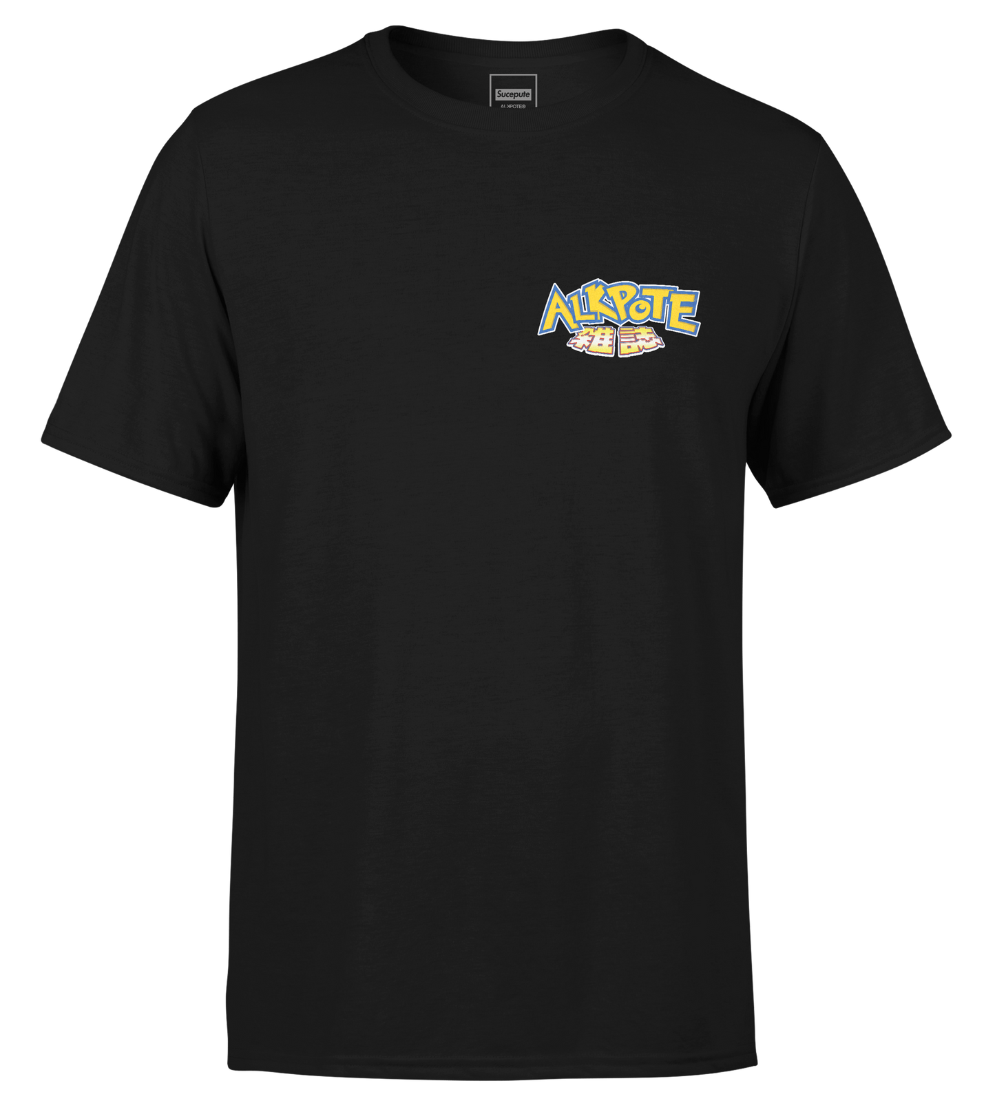 TSHIRT MANCHES COURTES "POKEPOTE" | Noir