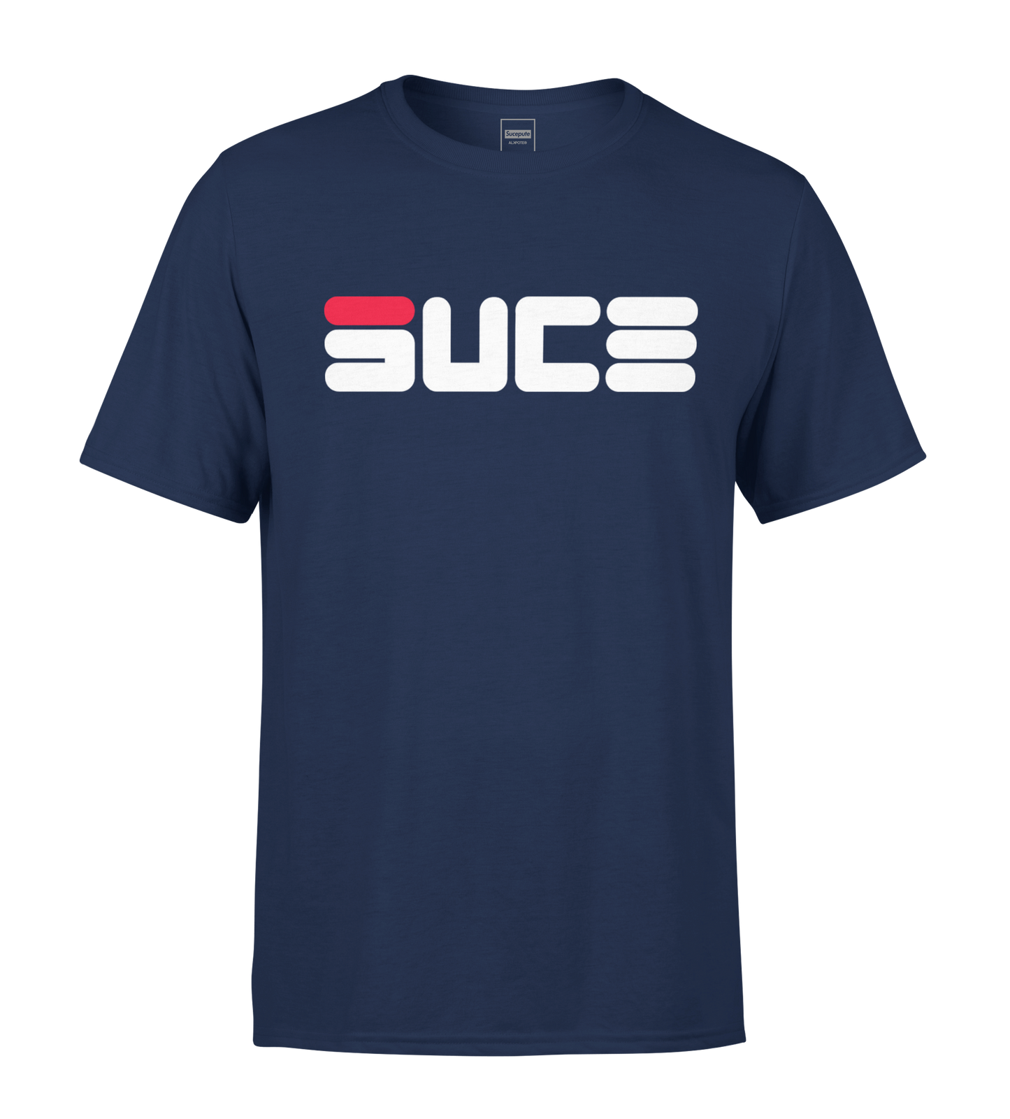 T-SHIRT MANCHES COURTES | "SUCE" - Marine