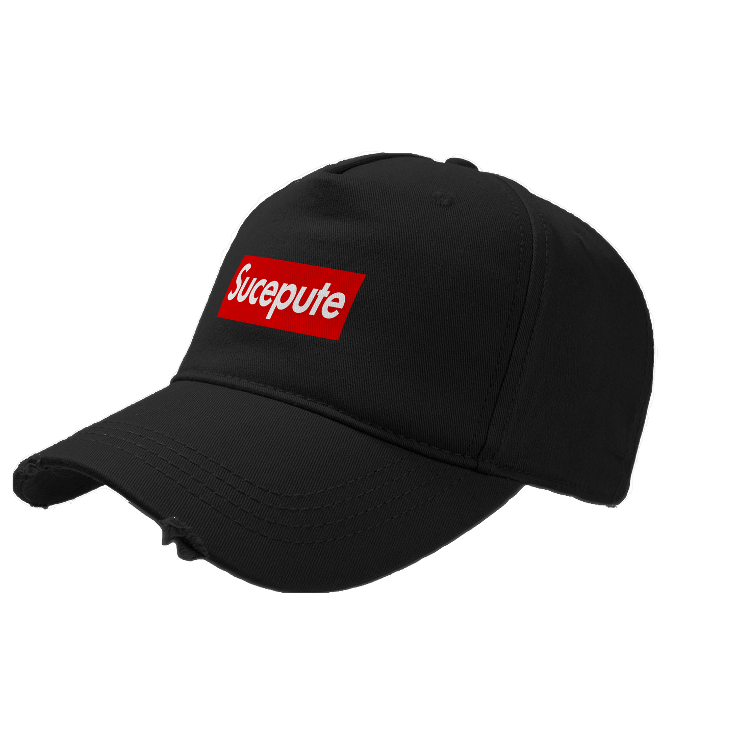 CASQUETTE BASEBALL | "SUCEPUTE" - Noir