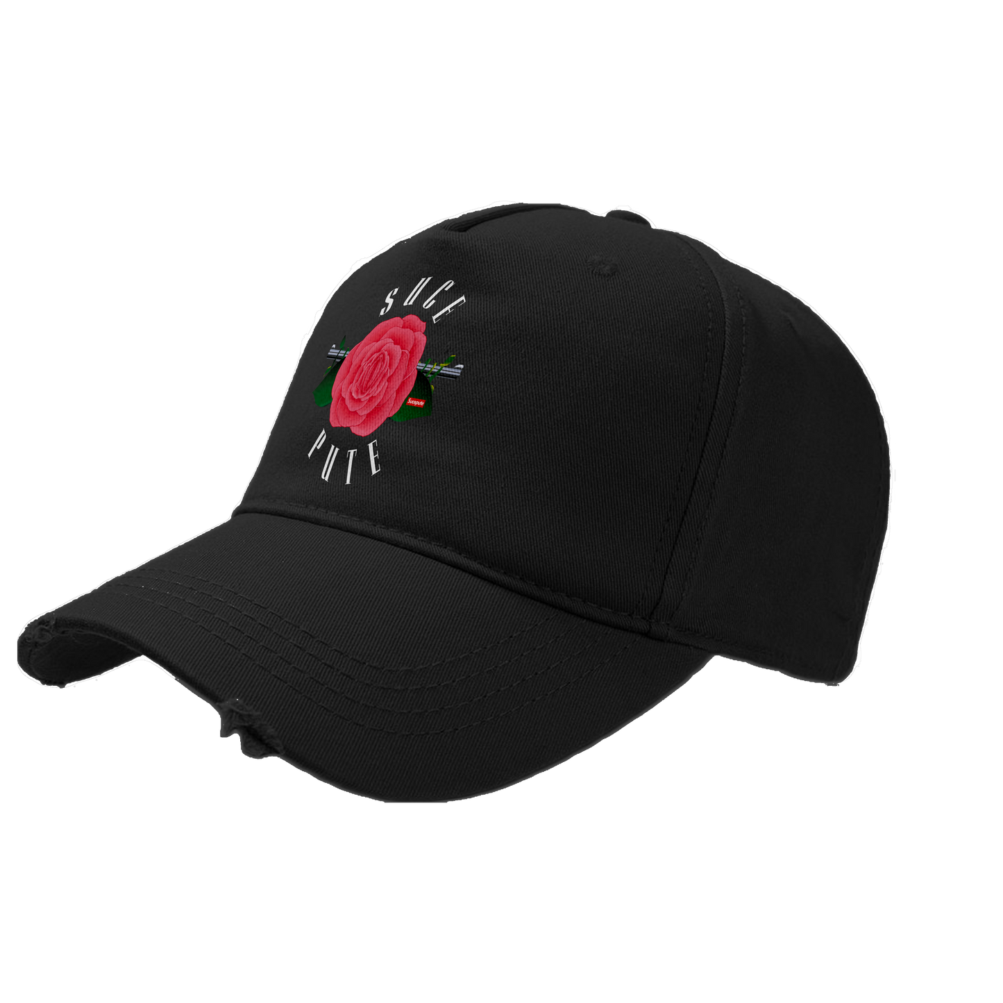 CASQUETTE BASEBALL | "SUCE N' PUTES" - Noir