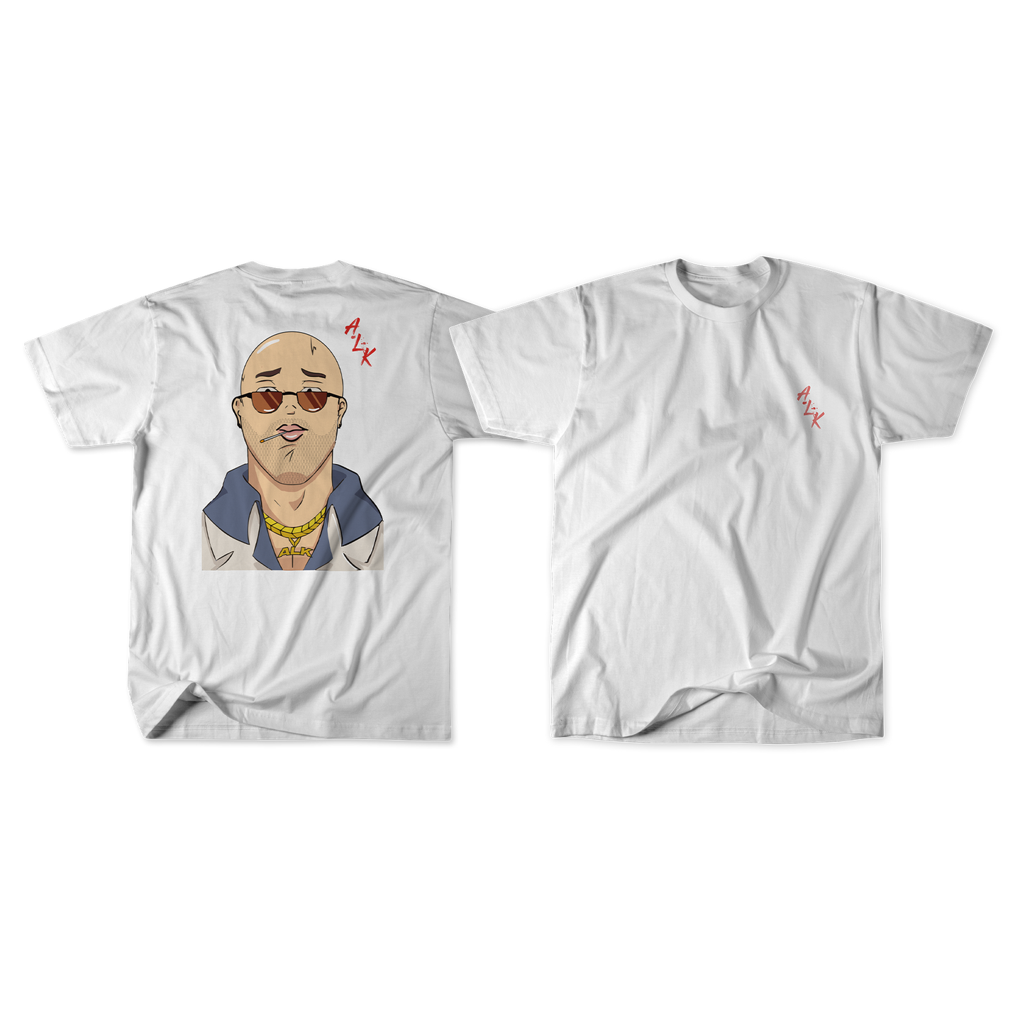 T-SHIRT MANCHES COURTES | "GREAT" - Blanc