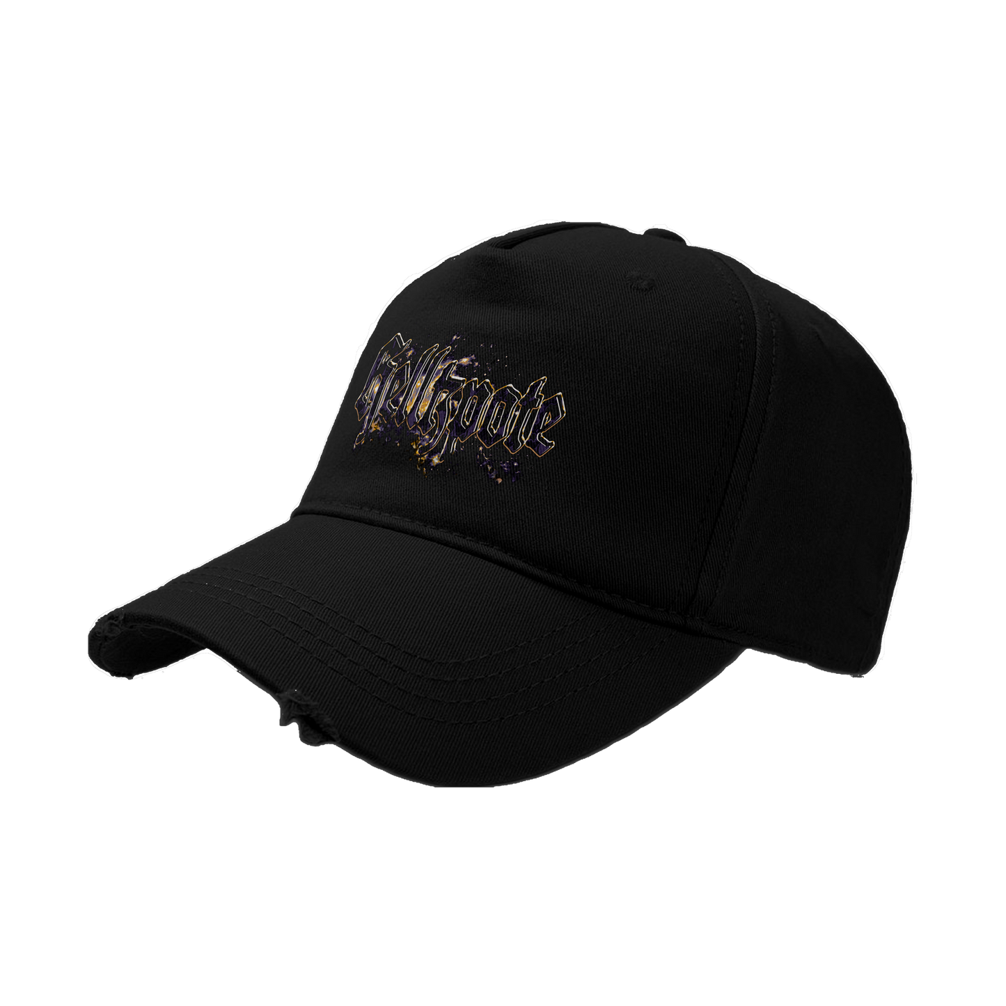 CASQUETTE BASEBALL | "HELLKPOTE" - Noir