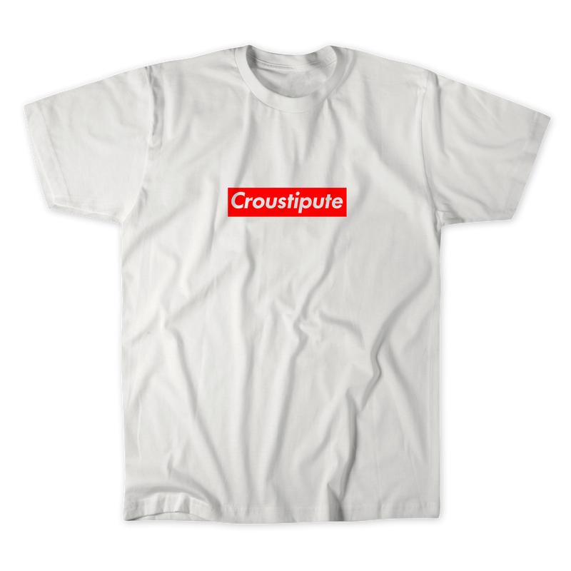 T-SHIRT MANCHES COURTES | "CROUSTIPUTE"