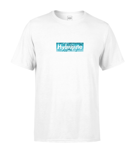 T-SHIRT MANCHES COURTES | "HYDROPUTE" - Blanc