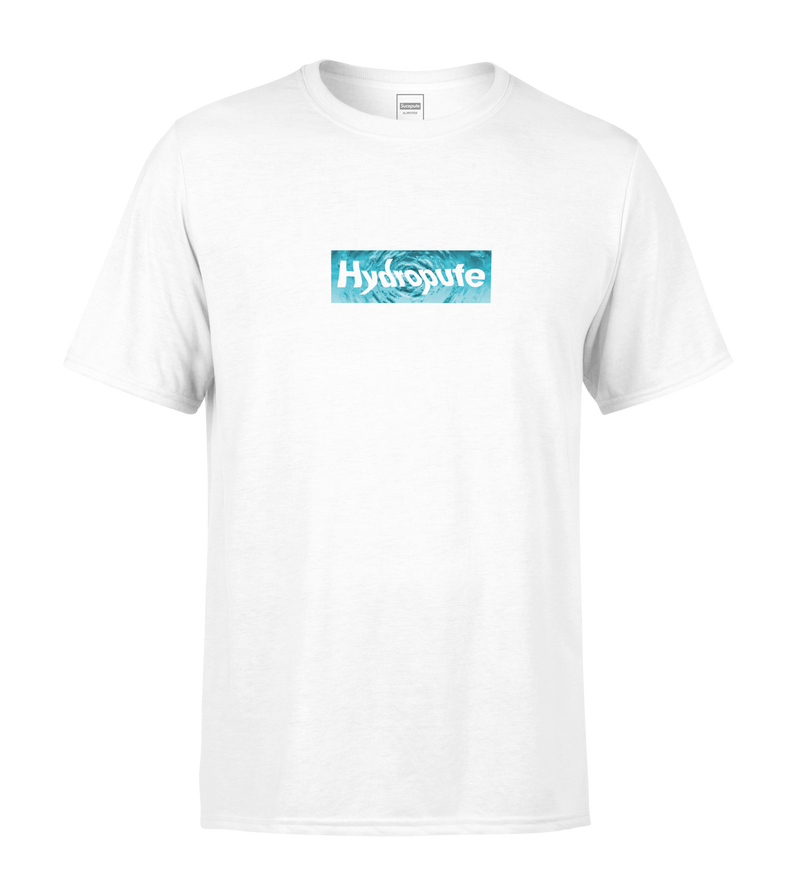 T-SHIRT MANCHES COURTES | "HYDROPUTE" - Blanc