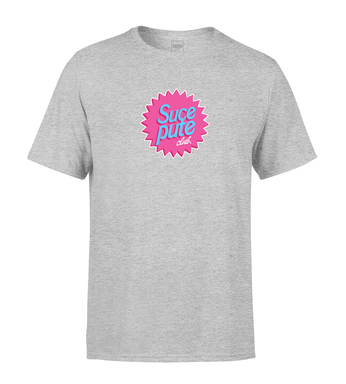 T-SHIRT MANCHES COURTES | "SUCEPUTE SUMMER CLUB" - Chiné
