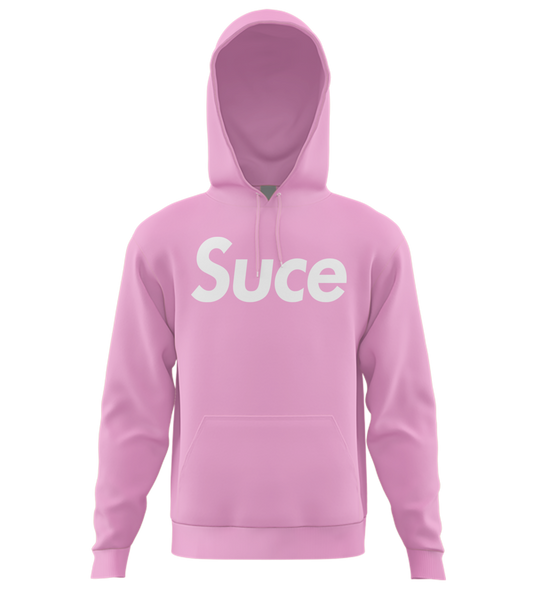 SWEAT-SHIRT CAPUCHE | "SUCEPUTE RECTO/VERSO" - Rose Clitoris