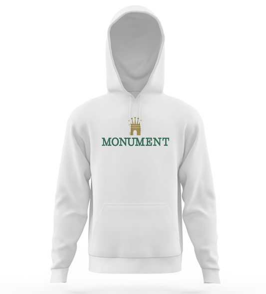 SWEAT-SHIRT CAPUCHE | "MONUMONTRE" - Blanc