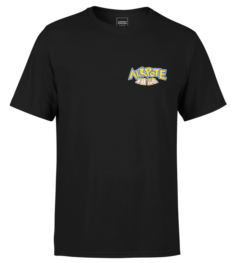 TSHIRT MANCHES COURTES "POKEPOTE" | Noir