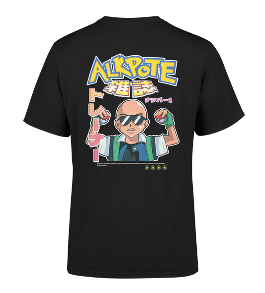 TSHIRT MANCHES COURTES "POKEPOTE" | Noir