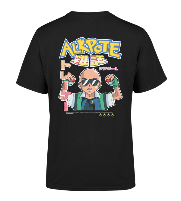 TSHIRT MANCHES COURTES "POKEPOTE" | Noir
