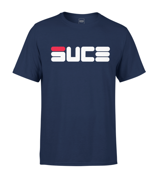 T-SHIRT MANCHES COURTES | "SUCE" - Marine