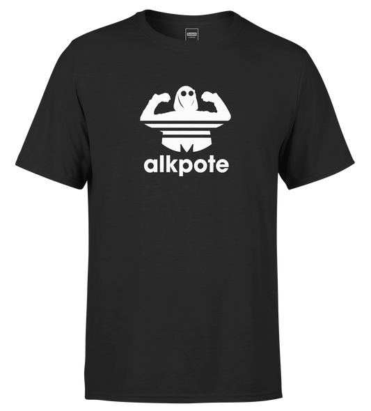 T-SHIRT MANCHES COURTES | "ALK ORIGINALS" - Noir/Blanc