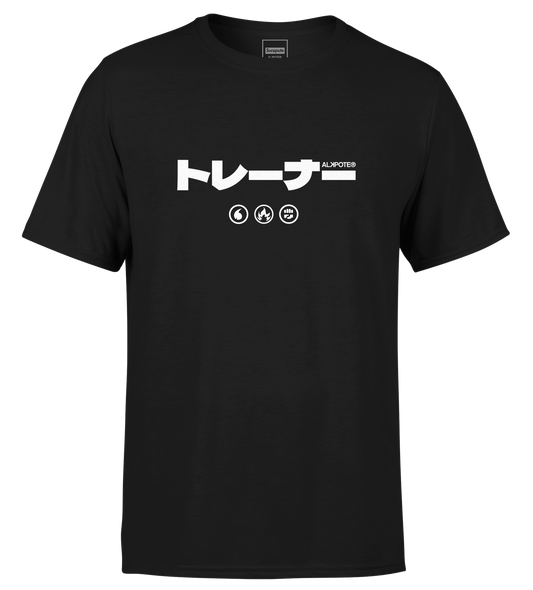 TSHIRT MANCHES COURTES "POKEPOTE JAP" | Noir