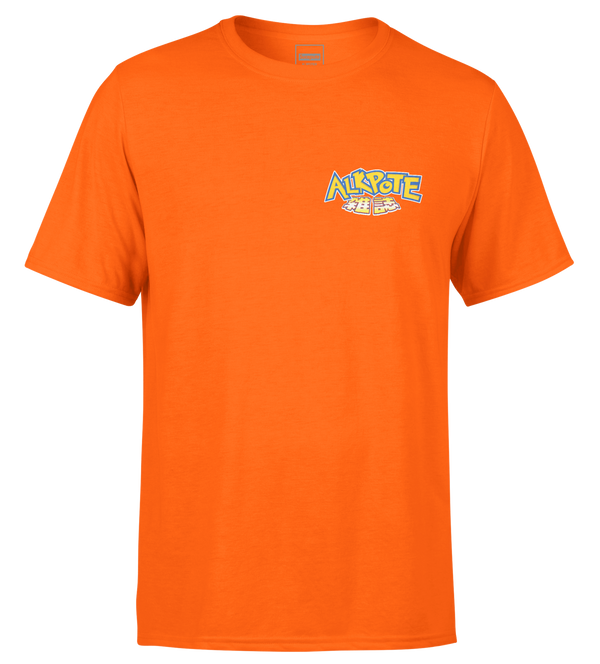 TSHIRT MANCHES COURTES "POKEPOTE" | Orange