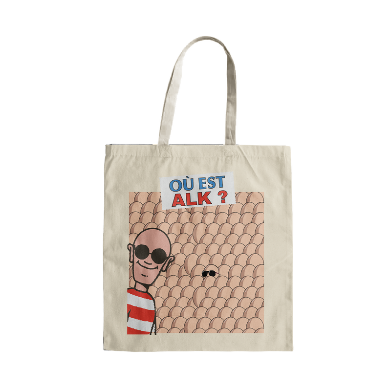 PACK T-SHIRT + TOTEBAG | "OÙ EST ALK"